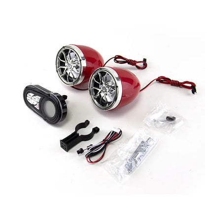 Motorcycle Bluetooth Speaker Modified Blue Tooth Waterproof Audio Alarm System Bluetooth Speakers, product view 08