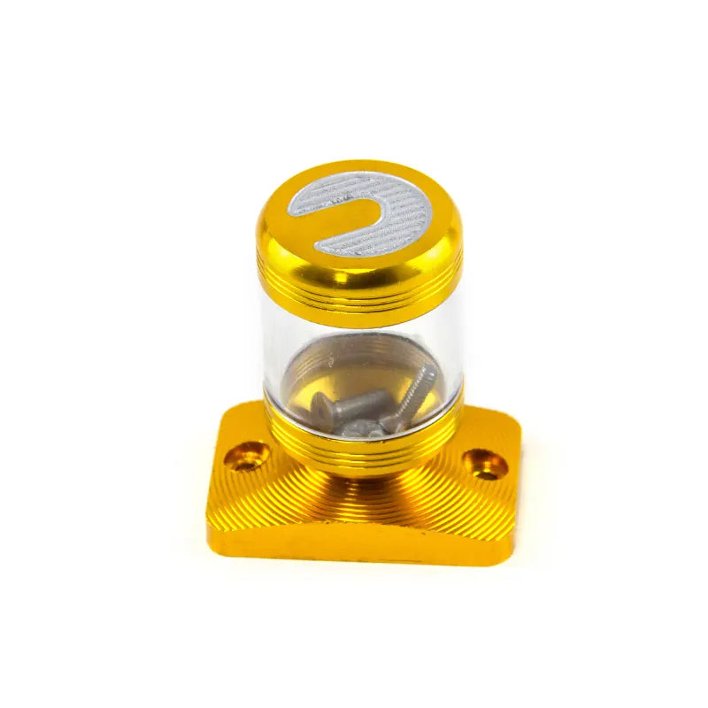 Motorcycle Brake Oil Cup in Aluminum Alloy CNC Multi-color Anodized Oil Bottle, product view 07