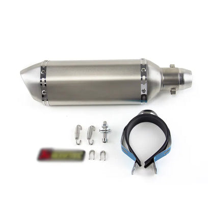 Motorcycle Carbon Fiber Exhaust Muffler for Kawasaki Ninja 250R Modified Small Hexagonal Exhaust Pipe, product view 03