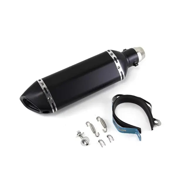 Motorcycle Carbon Fiber Exhaust Muffler for Kawasaki Ninja 250R Modified Small Hexagonal Exhaust Pipe, product view 04