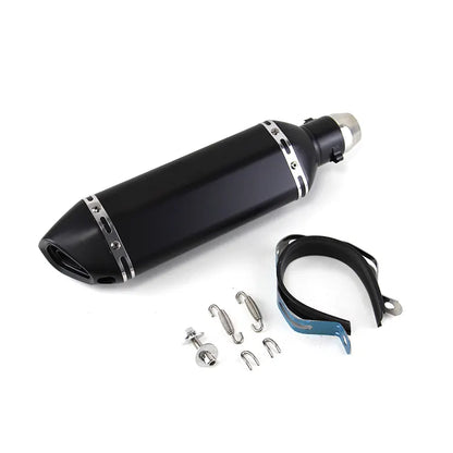 Motorcycle Carbon Fiber Exhaust Muffler for Kawasaki Ninja 250R Modified Small Hexagonal Exhaust Pipe, product view 08