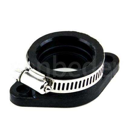 Motorcycle Carburetor Adapter Inlet Intake Pipe Rubber Mat Fit 110 125 140 150 160 Cc Engine, product view 01