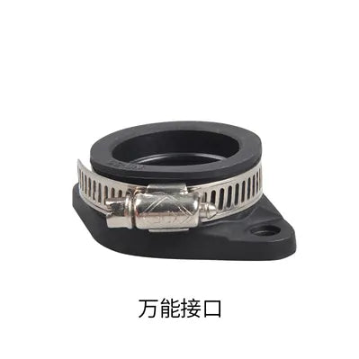 Motorcycle Carburetor Adapter Inlet Intake Pipe Rubber Mat Fit 110 125 140 150 160 Cc Engine, product view 02