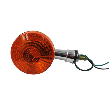 Motorcycle Chrome Turn Signal Light Motorbike Indicator Warning Light for Suzuki Gn125 2002-2008, product view 02