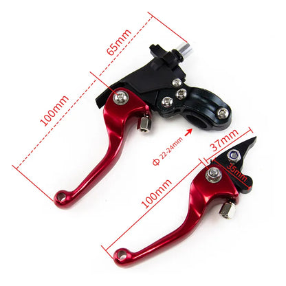 Motorcycle Clutch Brake Handle Lever for CRF YZF XR CQR Motorocross Pit Bike Dirt Bike Body Systems, product view 02