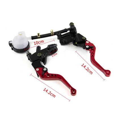 Motorcycle CNC Aluminum Alloy Handlebar Brake Clutch Lever for Universal, product view 02