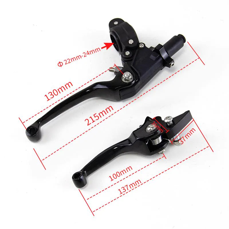 Motorcycle CNC Brake Clutch Levers for CR CRF YZF WRF KX KXF RM RMZ ATV Dirt Pit Bike, product view 02