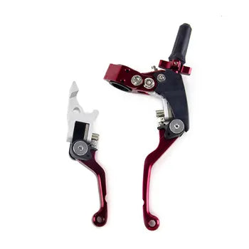 Motorcycle CNC Steering Handle Lever L/R Handle Assembly Kit Telescopic/Folding for Universal Motorbike, product view 16