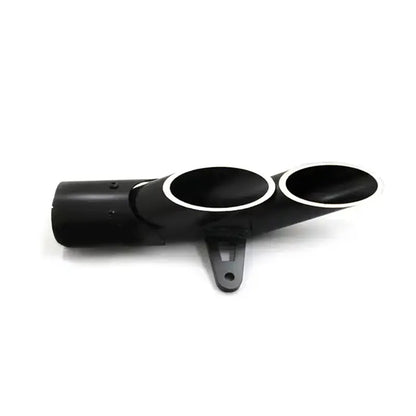 Motorcycle Double Down Slip-On Exhaust Aluminum Alloy Muffler Pipe for YAMAHA R6 Ninja250 300 400 CB190ss, product view 03
