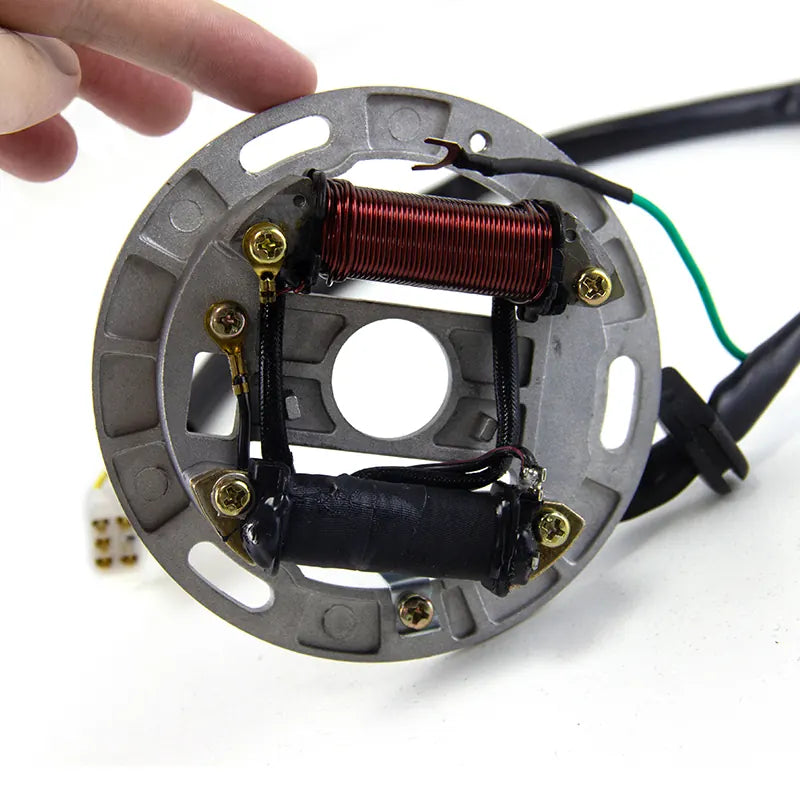 Motorcycle Engine Generator Magneto Stator Coil for Suzuki Ax100 Ignition Coil Accessories, product view 06