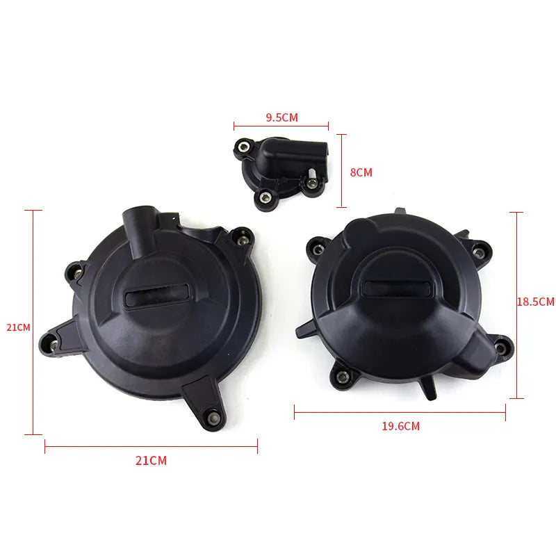 Motorcycle Engine Side Cover Protection for Kawasaki Ninja400 2018-2023 Modified Engine Anti-fall Side Covers, product view 02