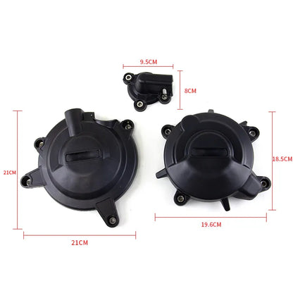 Motorcycle Engine Side Cover Protection for Kawasaki Ninja400 2018-2023 Modified Engine Anti-fall Side Covers, product view 02