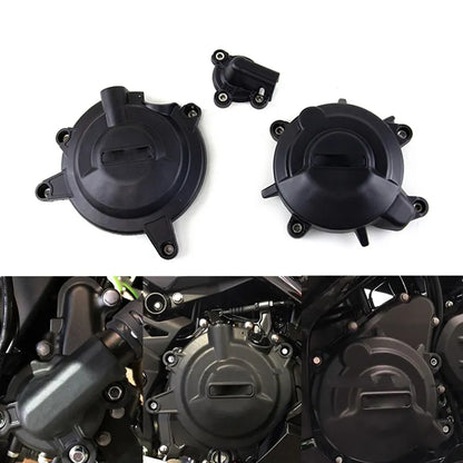 Motorcycle Engine Side Cover Protection for Kawasaki Ninja400 2018-2023 Modified Engine Anti-fall Side Covers, product view 03