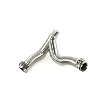 Motorcycle Exhaust Escape Systems for DUCATI MONSTER 950 937 Desert X 2021-2024 Middle Link Pipe Stainless Steel, product view 04