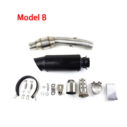 Motorcycle Exhaust for Benelli 302S 2019-2024 Years Exhaust Link Pipe Muffler Tips Slip on System, product view 04