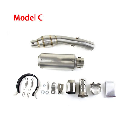 Motorcycle Exhaust for Benelli 302S 2019-2024 Years Exhaust Link Pipe Muffler Tips Slip on System, product view 05
