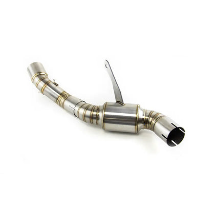 Motorcycle Exhaust for CF-MOTO 700CL-X 2020-2024 Exhaust Link Pipe Muffler Tips Slip on System, product view 02