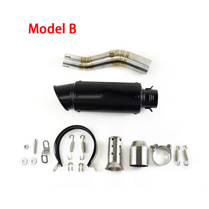 Motorcycle Exhaust for Honda CBR250R 2011-2016 Years Exhaust Link Pipe Muffler Tips Slip on System, product view 04