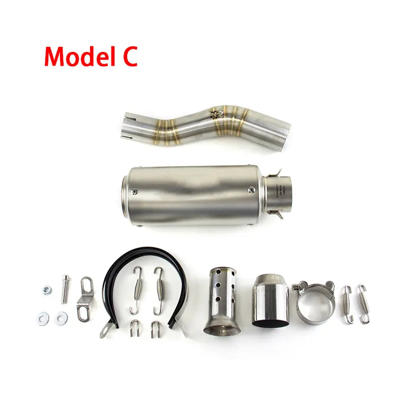 Motorcycle Exhaust for Honda CBR250R 2011-2016 Years Exhaust Link Pipe Muffler Tips Slip on System, product view 05