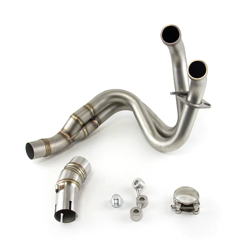 Motorcycle Exhaust for Kawasaki ER6N ER6F 2012-2016 Exhaust Link Pipe Muffler Tips Slip on System, product view 01