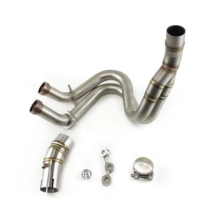 Motorcycle Exhaust for Kawasaki ER6N ER6F 2012-2016 Exhaust Link Pipe Muffler Tips Slip on System, product view 03