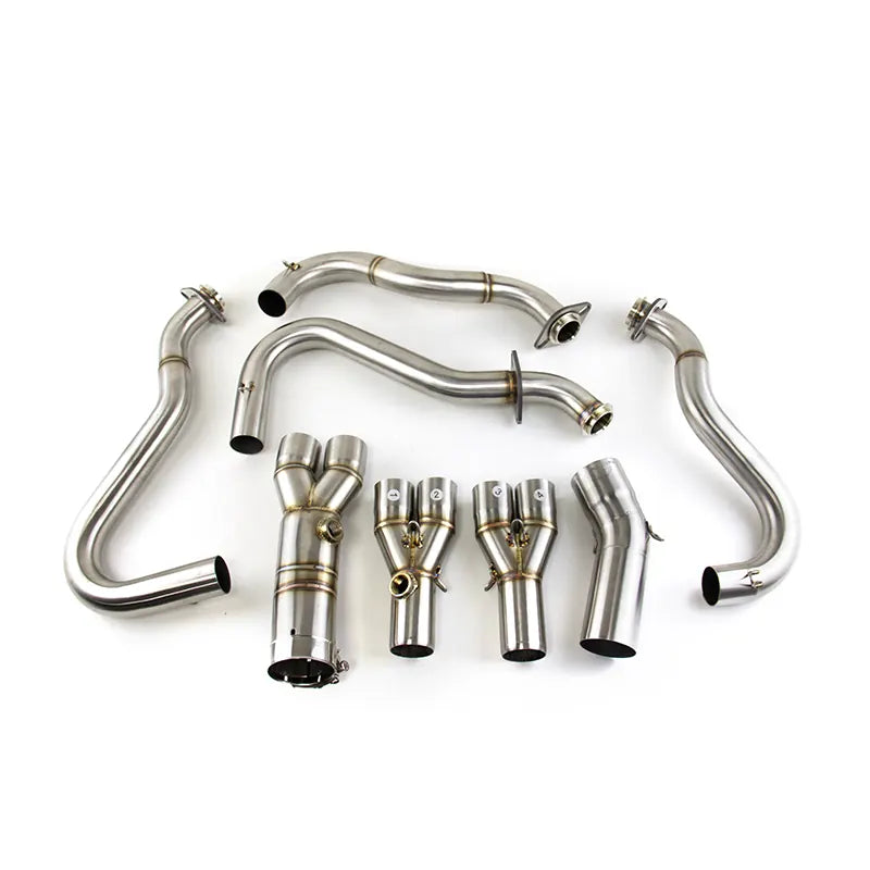 Motorcycle Exhaust for Kawasaki Ninja C ZX636 2009-2024 Exhaust Link Pipe Muffler Tips Slip on System, product view 05
