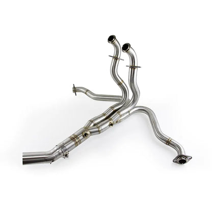 Motorcycle Exhaust for Kawasaki Ninja C ZX636 2009-2024 Exhaust Link Pipe Muffler Tips Slip on System, product view 06