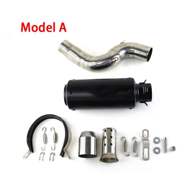 Motorcycle Exhaust for Kawasaki Ninja ZX6R ZX636 2004-2008 Exhaust Link Pipe Muffler Tips Slip on System, product view 03