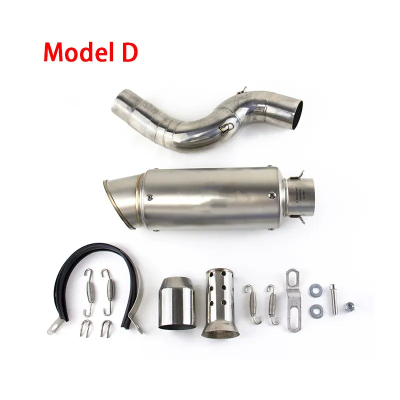 Motorcycle Exhaust for Kawasaki Ninja ZX6R ZX636 2004-2008 Exhaust Link Pipe Muffler Tips Slip on System, product view 06