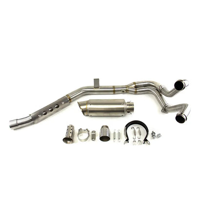 Motorcycle Exhaust for Yamaha Tenere 700 2019-2025 XTZ 690 700 T7 T700 Stainless Steel Exhaust Front Header Pipe, product view 02