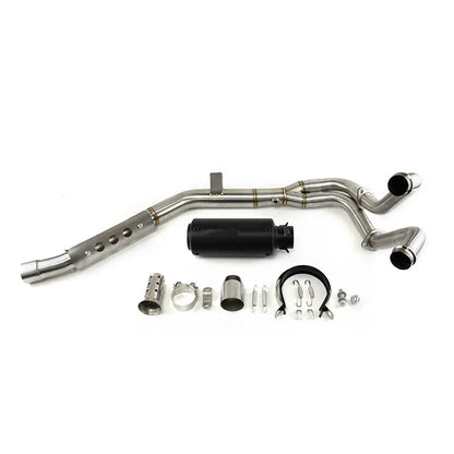 Motorcycle Exhaust for Yamaha Tenere 700 2019-2025 XTZ 690 700 T7 T700 Stainless Steel Exhaust Front Header Pipe, product view 04