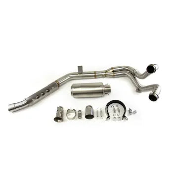 Motorcycle Exhaust for Yamaha Tenere 700 2019-2025 XTZ 690 700 T7 T700 Stainless Steel Exhaust Front Header Pipe, product view 07
