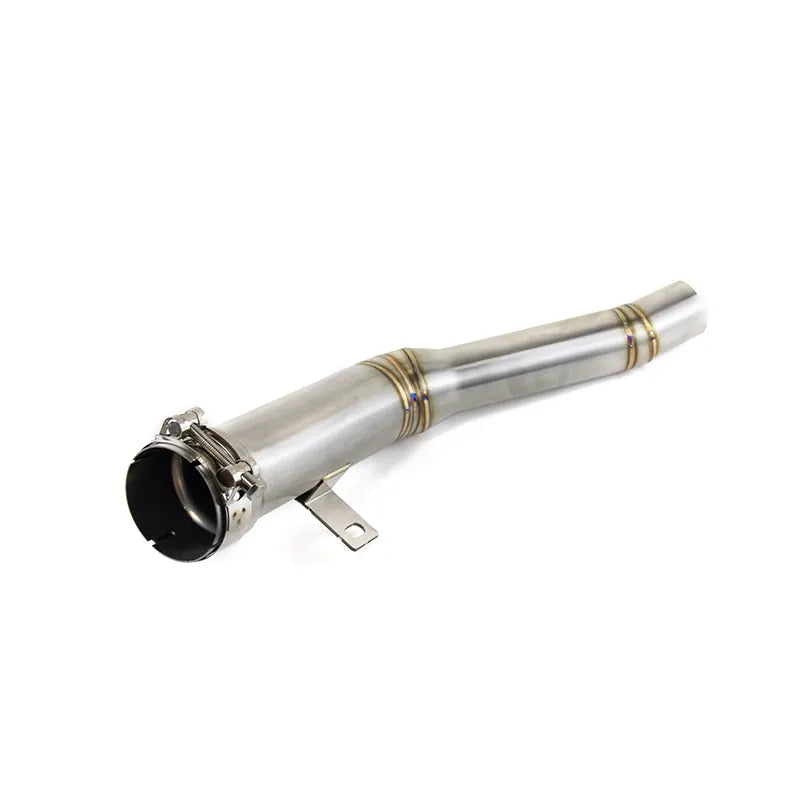 Motorcycle Exhaust Modify Middle Link Pipe Interface Connect Slip on Line Muffler for Kawasaki Ninja ZX10R 2021-2024, product view 03