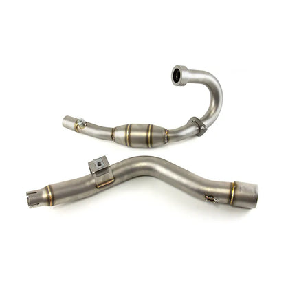 Motorcycle Exhaust Modify Off-road Moto Escape Full System for Honda CRF300L RALLY 2021-2024 Stainless Muffler, product view 05
