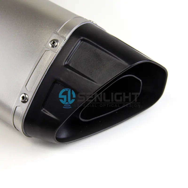 Motorcycle Exhaust Motorcycle Pipe Muffler Carbon Fiber Pattern Exhaust Muffler for R3 R6 Ninja CBR300 SMAX155, product view 04