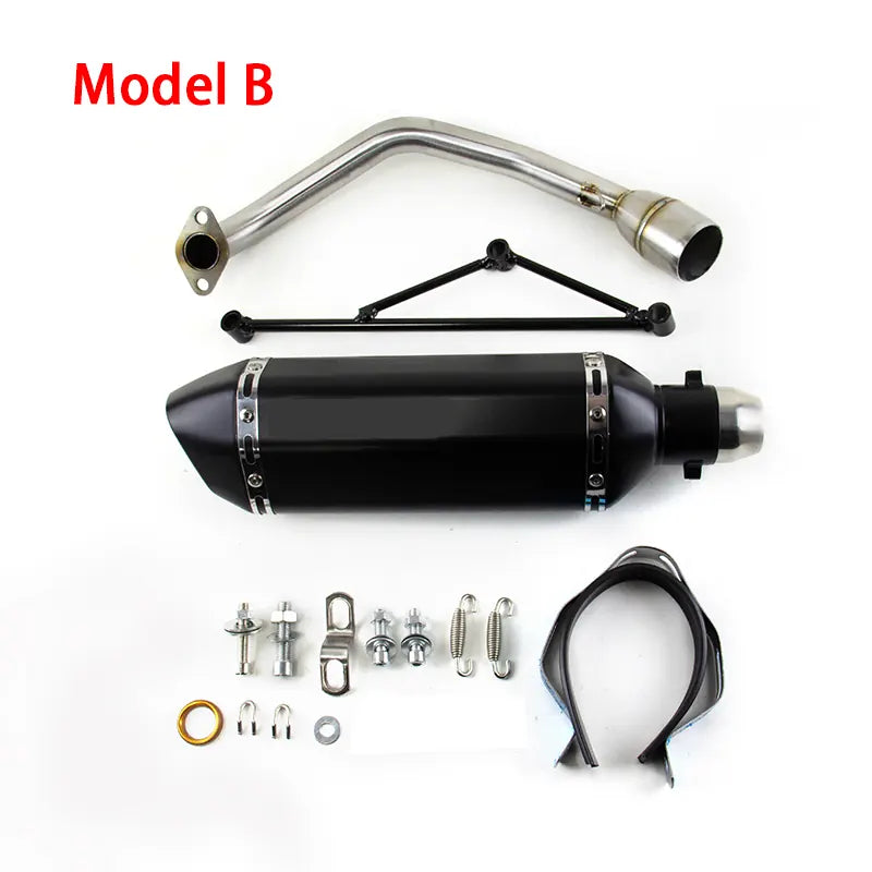 Motorcycle Exhaust Muffler Baffle for GY6 Engine 125cc 150cc Scooter Moped ATV, product view 02