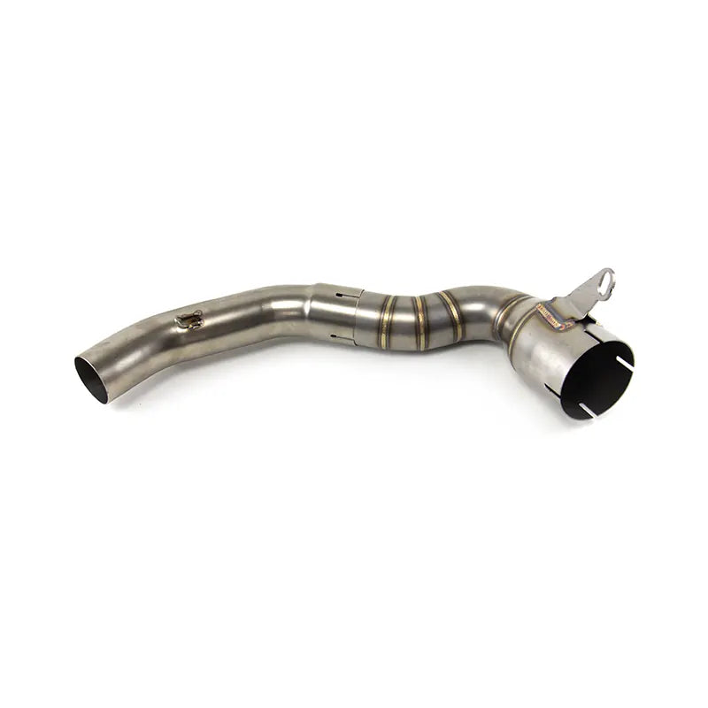Motorcycle Exhaust Muffler Mid Link Pipe Exhaust Middle Pipe Slip on for DUKE200 2024, product view 03