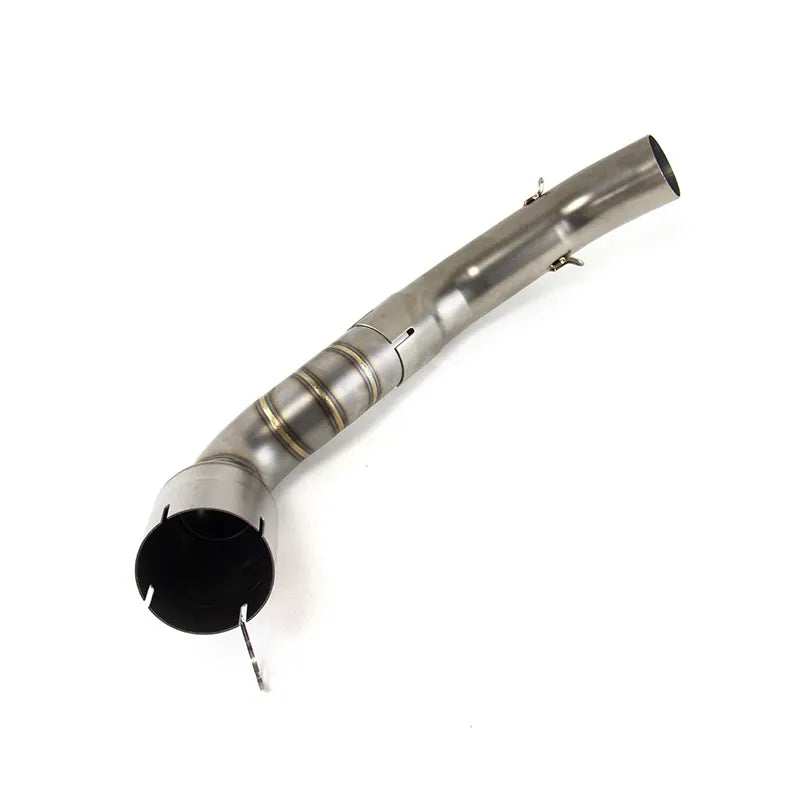 Motorcycle Exhaust Muffler Mid Link Pipe Exhaust Middle Pipe Slip on for DUKE200 2024, product view 04