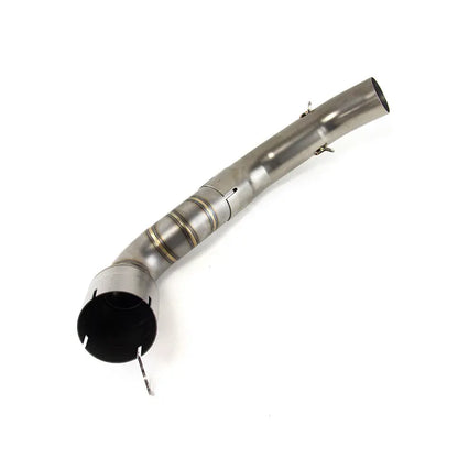 Motorcycle Exhaust Muffler Mid Link Pipe Exhaust Middle Pipe Slip on for DUKE200 2024, product view 04