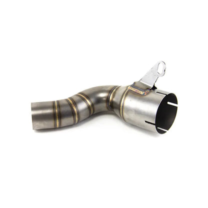 Motorcycle Exhaust Muffler Mid Link Pipe Exhaust Middle Pipe Slip on for DUKE200 2024, product view 05