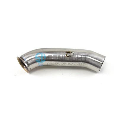 Motorcycle Exhaust Muffler Middle Link Pipe Connection for 125 250 390 2017 2018 2019, product view 01