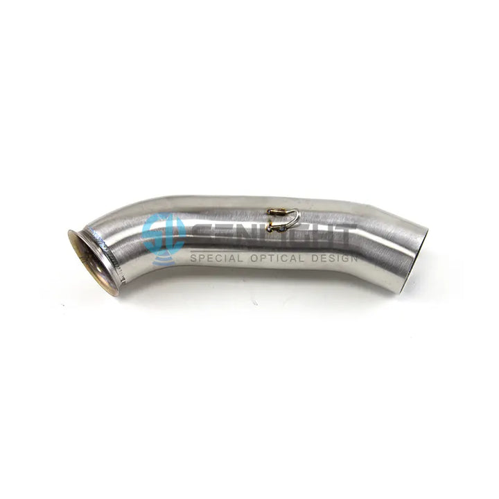 Motorcycle Exhaust Muffler Middle Link Pipe Connection for 125 250 390 2017 2018 2019, product view 01