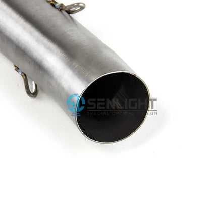 Motorcycle Exhaust Muffler Middle Link Pipe Connection for 125 250 390 2017 2018 2019, product view 02