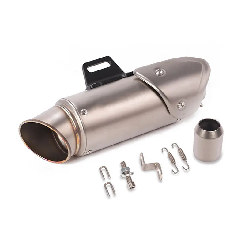 Motorcycle Exhaust Muffler Pipe Stainless Steel Exhaust for Kawasaki Z250 300R15/25/3/6 for 250RC390 for Suzuki, product view 02