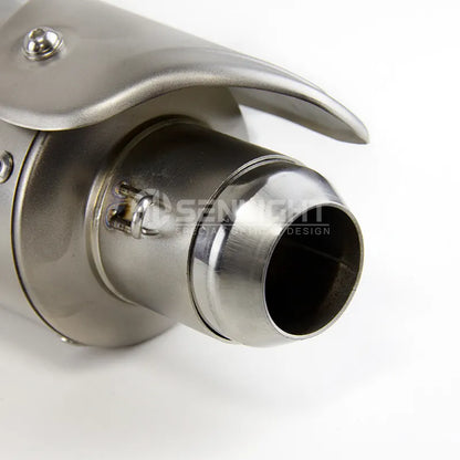 Motorcycle Exhaust Muffler Pipe Stainless Steel Exhaust for Kawasaki Z250 300R15/25/3/6 for 250RC390 for Suzuki, product view 04