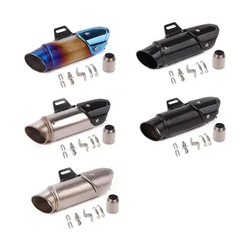 Motorcycle Exhaust Muffler Pipe Stainless Steel Exhaust for Kawasaki Z250 300R15/25/3/6 for 250RC390 for Suzuki, product view 07