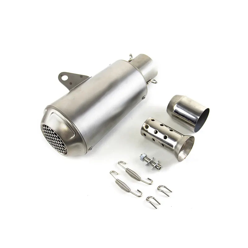 Motorcycle Exhaust Muffler Universal Stainless Steel Modified Exhaust Pipe for Yamaha R1 R3 R6, product view 02