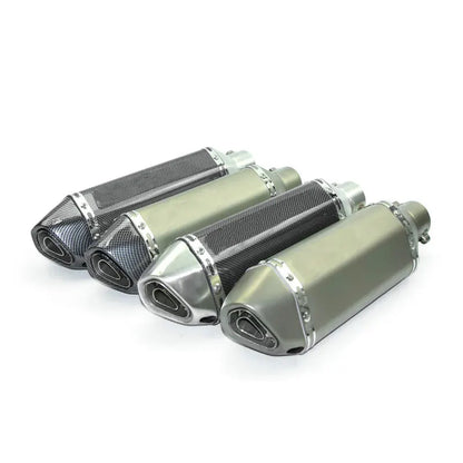 Motorcycle Exhaust Pipe Moto Muffler Motocross for Suzuki, product view 01