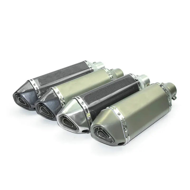 Motorcycle Exhaust Pipe Moto Muffler Motocross for Suzuki, product view 01