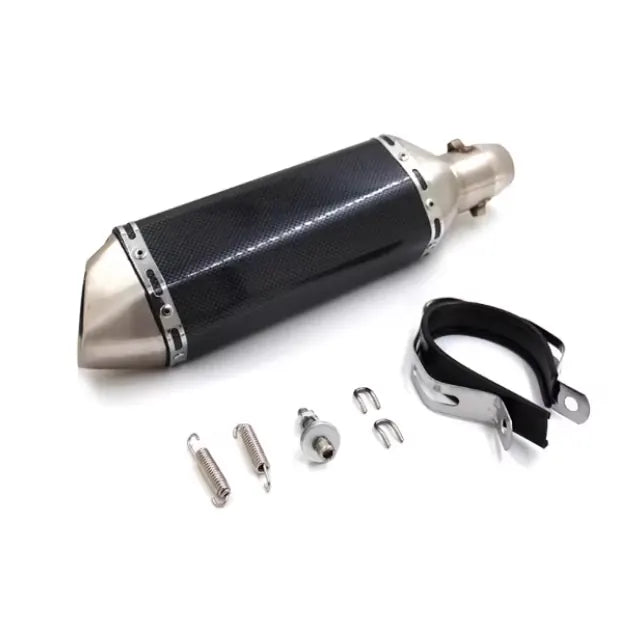 Motorcycle Exhaust Pipe Moto Muffler Motocross for Suzuki, product view 02